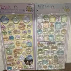 すみっコぐらし ボンボンドロップシール 2シートセット