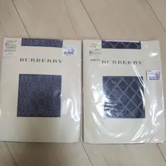 BURBERRY ストッキング 2足セット M-L