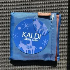 KALDI エコバッグ Helpers ブルー 2026 カルディ