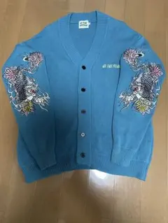 AS FAR HEAVEN チュウカタベタイ　カーディガン