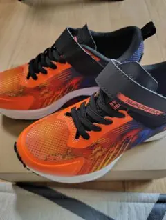 新品　ムーンスター SUPERSTAR スニーカー オレンジ