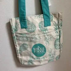 Whole Foods Market パイナップル柄エコバッグ