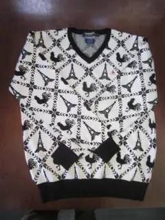 【美品】ルコックゴルフ Vネックセーター＆ヴェスト