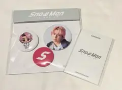 SnowMan 佐久間大介　POPUP フォトカード バッジ　バンコク