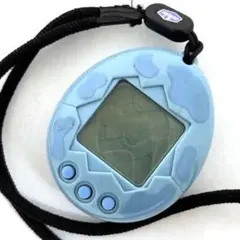 希少✨海で発見 たまごっち 青 ブルー 1997年製 平成レトロ バンダイ