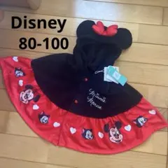 新品　ディズニー　ミニーマウス　ミニーちゃんなりきりポンチョ　ハロウィン　仮装