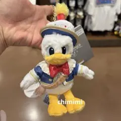 上海ディズニー新作　ドナルド誕生日　ドナルドぬいぐるみキーチェーンのサムネイル