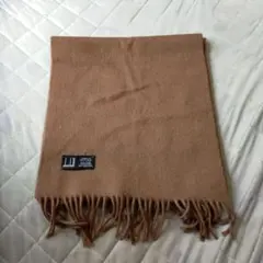 といき　２回のみ使用　dunhill カシミヤマフラー ブラウン といき 2回のみ使用 dunhill カシミヤマフラー ブラウン 三越