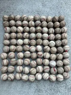 硬式野球ボール63個とRawlings 硬式野球ボール 大量セットバケツ付 値 
