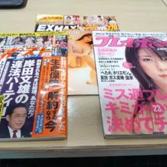 3冊セット プレイボーイ 週刊ポスト EXマックス