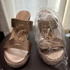 ウェッジサンダル 37