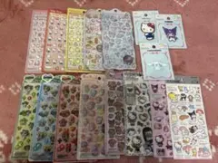 ボンボンドロップシールその他うるちゅるシールなどまとめ売り27点