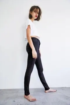 MOUSSY HW Rebirth BLACK SKINNYデニム♡のサムネイル