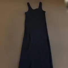 リブタンク　ワンピース　黒　H&M Ｓサイズ