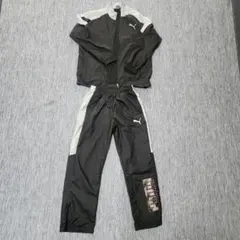 プーマジャケット 150cm パンツ140cm ウィンドウブレーカー 黒