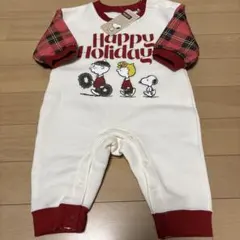 最終お値下げ スヌーピー ロンパース 70cm