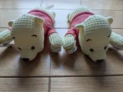 ディズニー くまのプーさん 肩のせぬいぐるみ 2個セット