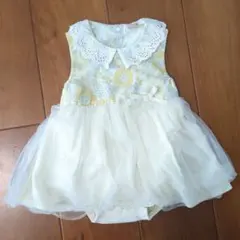 プティマイン　チュール　ロンパース　80