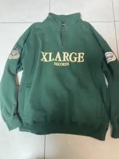 XLARGE グリーン トレーナー Lサイズ