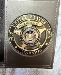 アメリカ合衆国マーシャル 5周年バッジ