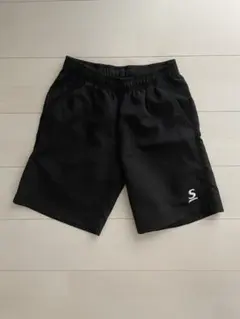 スリクソン テニス ウェア ハーフパンツ キッズ ジュニア SS 150 黒のサムネイル