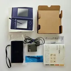 美品 ニンテンドーDS Lite 本体 箱 付属品 限定色 エナメルネイビー
