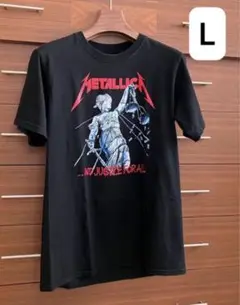Lサイズ　METALLICA 半袖Tシャツ　綿100% 黒