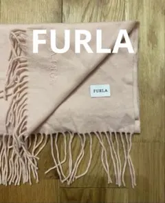 ア*ア様 FURLA フルラ マフラー ストール ピンク