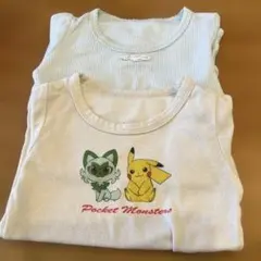 長袖肌着100センチ　2枚組