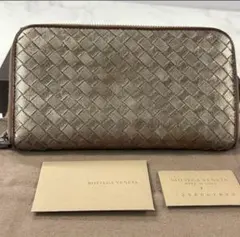 ボッテガヴェネタ　財布　長財布　イントレチャート　ラウンドファスナー