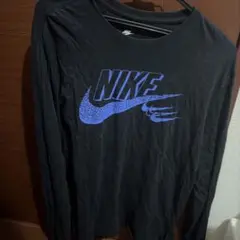NIKE 長袖Tシャツ ブラック エレファント柄