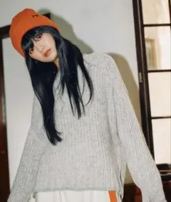 ニコアンド［MODE NORM CORE］ カラートリミングクループルオーバー