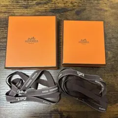 HERMES】エルメス 空箱 2個セットリボン付き - メルカリ