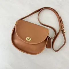 オールドコーチ OLDCOACH ショルダーバッグ ターンロック ワトソン 茶色のサムネイル