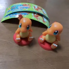 ポケットモンスター　チョコエッグ旅立ちの3匹　2点セット　ヒトカゲ