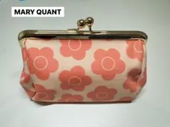MARY QUANT 花柄がま口ポーチ