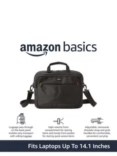 amazon basics ビジネスバッグ ブラック