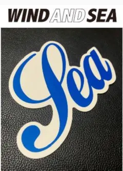 WIND AND SEA Sticker〝Sea〟Blue ウィンダンシーのサムネイル