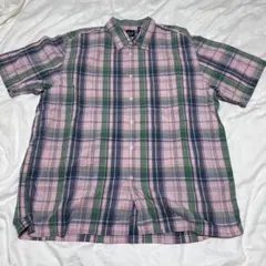 OLD GAP オールドギャップ 半袖マドラスチェックシャツ
