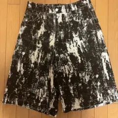 Zara アニマルプリント デニムバミューダパンツ 値下げ交渉可