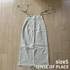 SENSE OF PLACE ストレッチタイトロングスカート サイズS