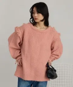 定価4980円　新品　MONO-MART 2WAY ミスティック ムード ニット