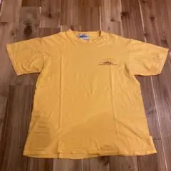 90s PIKO ピコ USA製 プリントTシャツ L イエロー ヴィンテージ