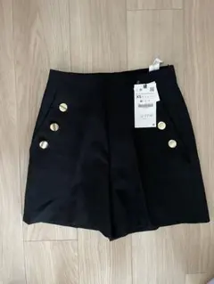 ZARA 新品未使用 ショートパンツ XS 黒