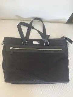COACH（コーチ） ミニシグネチャー　キャンバス　トートバッグ