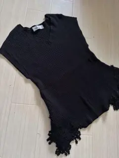 Rirandture 美人百花コラボ ニット変形トップス　レースのサムネイル