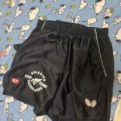 Butterfly 卓球ショートパンツ L 黒 北科大