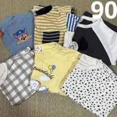 90センチ　長袖　ロンT まとめ売り　アンパンマン　ミッキー　BREEZE
