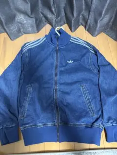 adidas デニム トラックジャケット