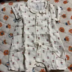 プチバトー★半袖ロンパース